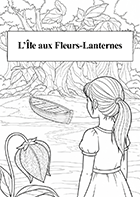 Histoire d'une petite fille sur une êle à imprimer