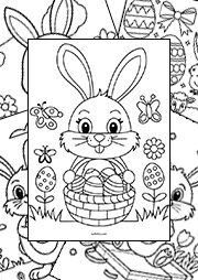 Pages de coloriage de Pâques à imprimer