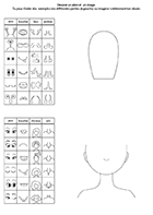 Dessiner un extraterrestre, un visage Dessin à imprimer, un extraterrestre, un visage