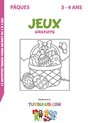 Cahier de jeux sur le thème de Pâques